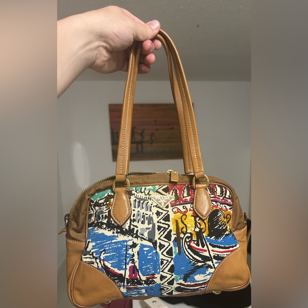 prada canapa canvas tote